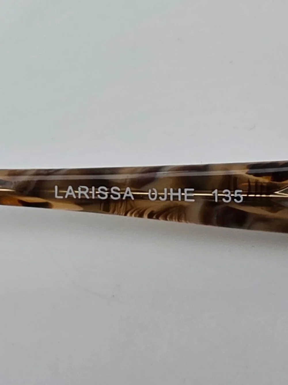Banana Republic Larissa Brown Semi Rimless Eyeglasses Frame w Flexhinge and Case